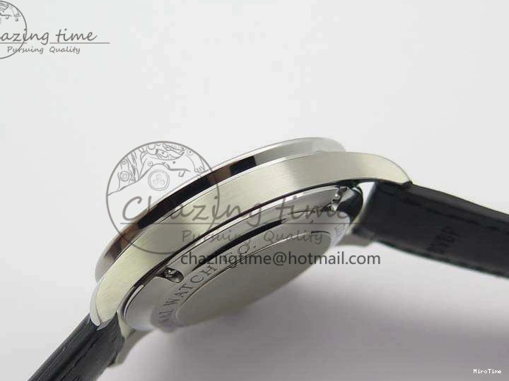 MIROTIME 0421 MoistureWicking Portuguese IW371491 ZF 1:1 Best Edition SS Blue Dial On Leather Strap A79350 (Slim Movement) V 7221